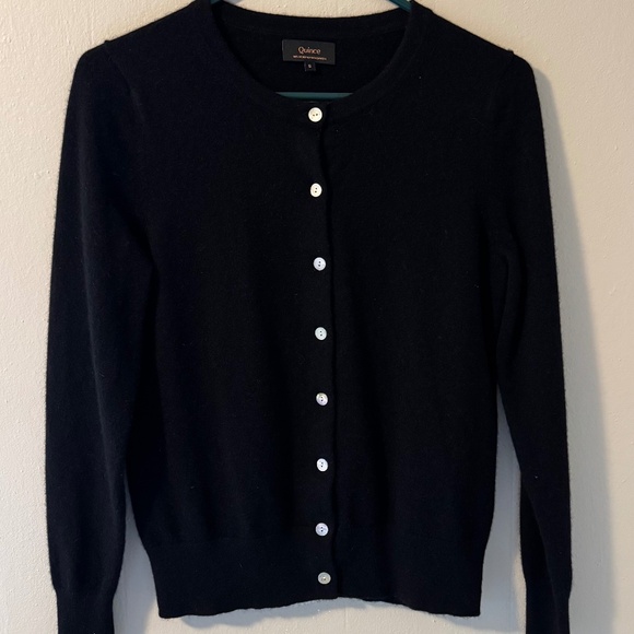 Quince Mongolian Cashmere Cardigan Sweater - Picture 1 of 2